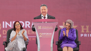 &iexcl;La transformaci&oacute;n est&aacute; aqu&iacute;!; Menchaca Salazar presenta Segundo Informe de Gobierno