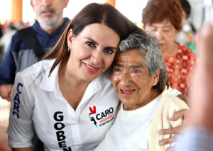 La prioridad de mi gobierno ser&aacute;n las y los adultos mayores: Carolina Viggiano