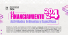 Se aprueba financiamiento para Actividades Ordinarias y Espec&iacute;ficas 2024 y 2025