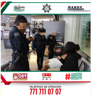 Polic&iacute;a de Pachuca localiza y resguarda a 2 adolescentes reportados como desaparecidos