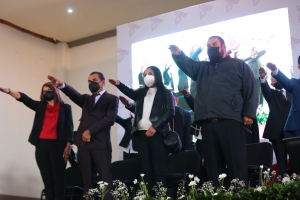 Toma de protesta del presidente municipal de Acaxochitl&aacute;n