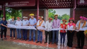 Abren Corredor Artesanal y Gastron&oacute;mico en Huejutla