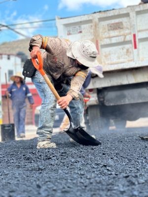 En 2023 la Caasim atendi&oacute; trabajos de bacheo&nbsp;de forma permanente