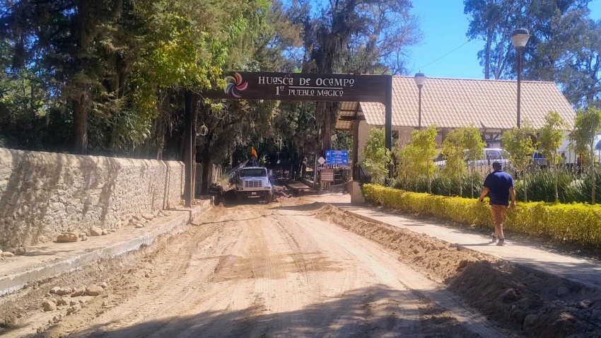    Ejecuta SIPDUS proyecto para renovar la imagen urbana de Huasca