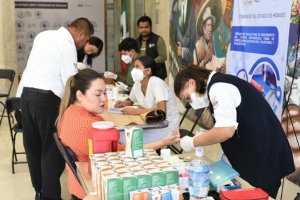 El Congreso local realiza brigada de salud