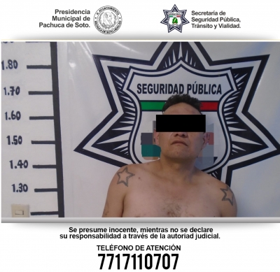 Detienen a hombre por presunta portaci&oacute;n de armas de fuego