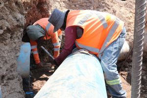 Finaliza sustituci&oacute;n de tuber&iacute;a en l&iacute;nea de agua con m&aacute;s de 26 a&ntilde;os de antig&uuml;edad y alta presencia de fugas