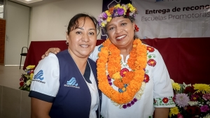 Reciben 18 escuelas de la Huasteca reconocimiento como promotoras de la salud