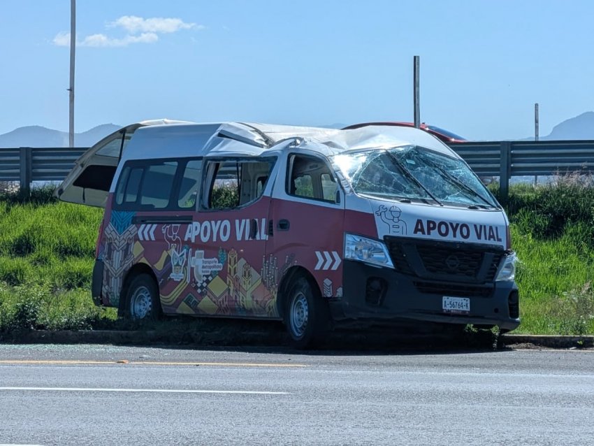 Accidente en la México-Pachuca deja una persona lesionada
