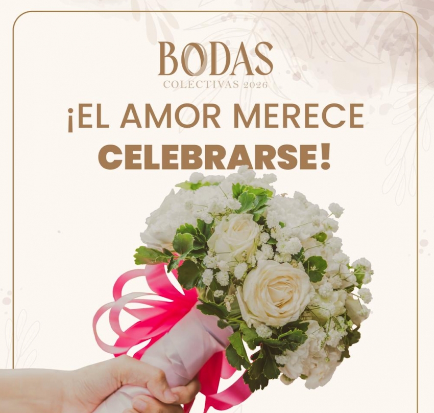 Pachuca abre registro para el programa Bodas Colectivas 2026