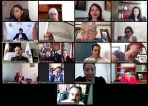 Segunda reuni&oacute;n de&nbsp;la LXIV Legislatura&nbsp;con Ejecutivo local por Covid-19