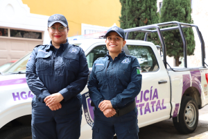 Polic&iacute;a Violeta cumple dos a&ntilde;os al servicio de las hidalguenses