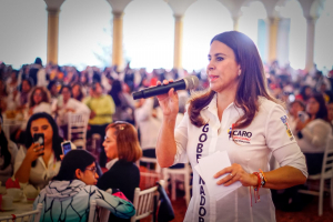 Mujeres hidalguenses tendr&aacute;n una gobernadora que atender&aacute; sus problemas: Carolina Viggiano