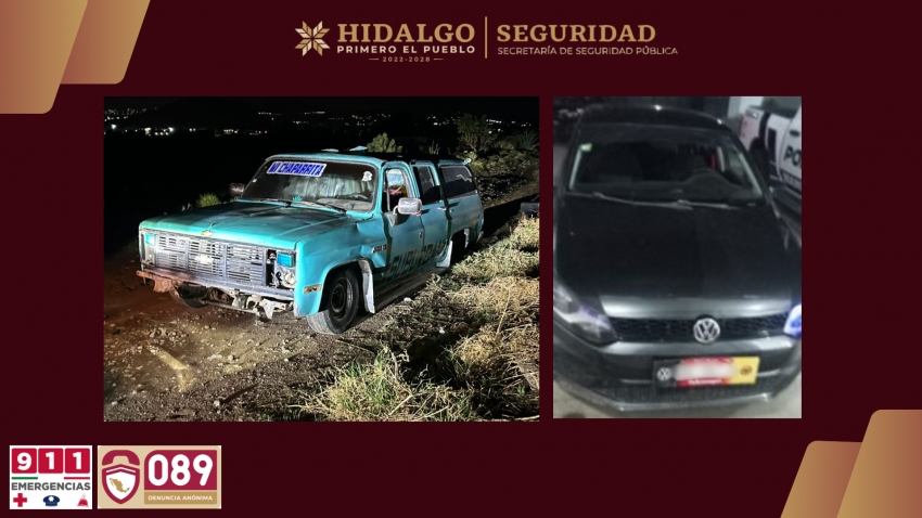 SSPH detecta traslado ilegal de hidrocarburo y asegura a dos presuntos responsables en San Agustín Tlaxiaca