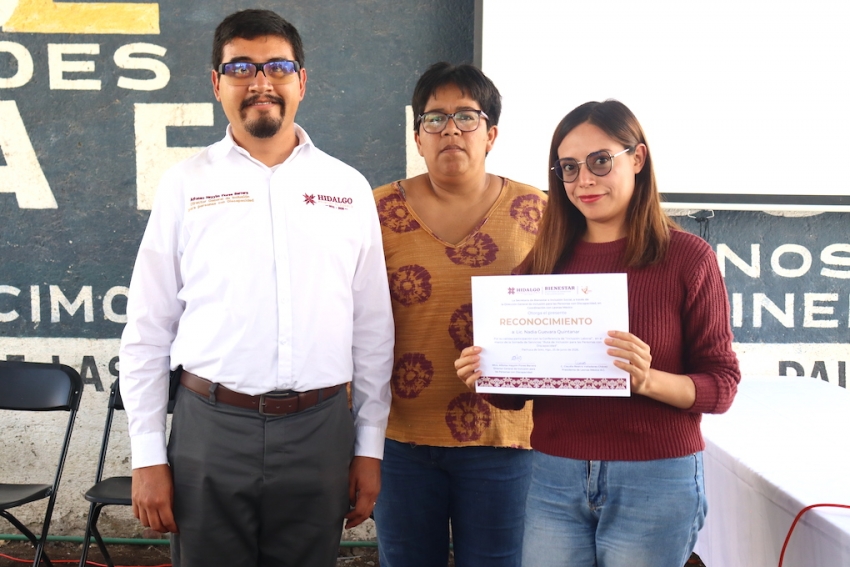 Sebiso llevó atención integral a personas con discapacidad, en colonia del sur de Pachuca
