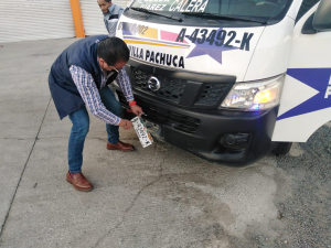 OPERATIVO DE VERIFICACI&Oacute;N DE MEDIDAS SANITARIAS EN EL TRANSPORTE P&Uacute;BLICO EN PACHUCA Y MINERAL DE LA REFORMA