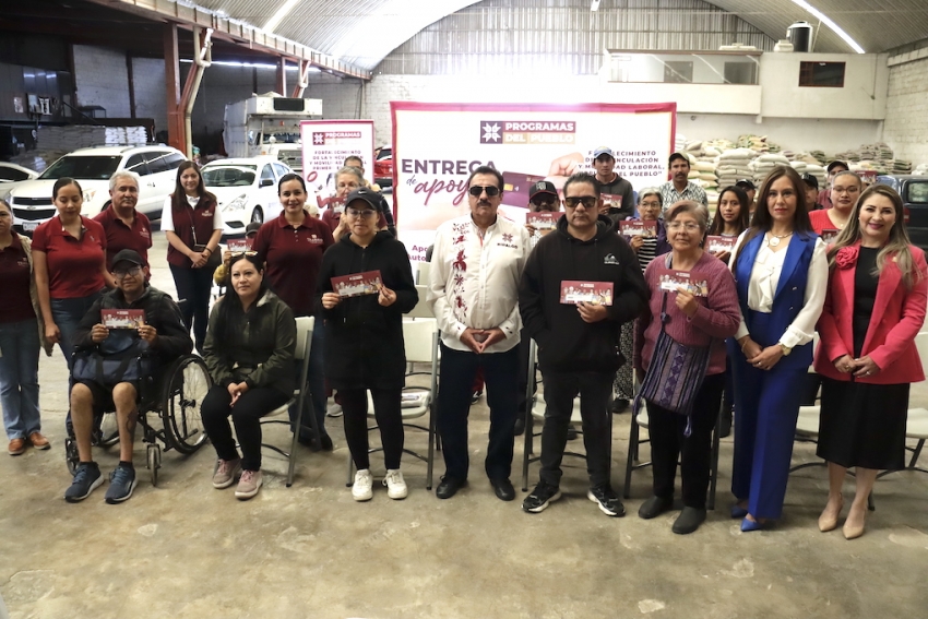 El Programa “Fortalecimiento de la Vinculación y Movilidad Laboral, Primero el Pueblo” apoya a 653 personas