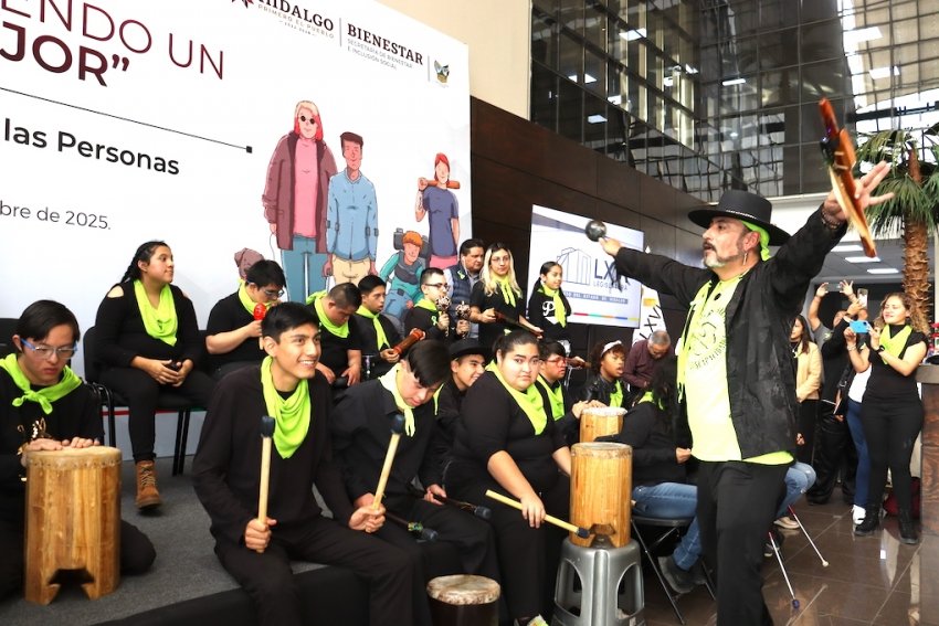 Celebra el ensamble musical inclusivo Cem Paqui su primer aniversario con concierto especial en Pachuca