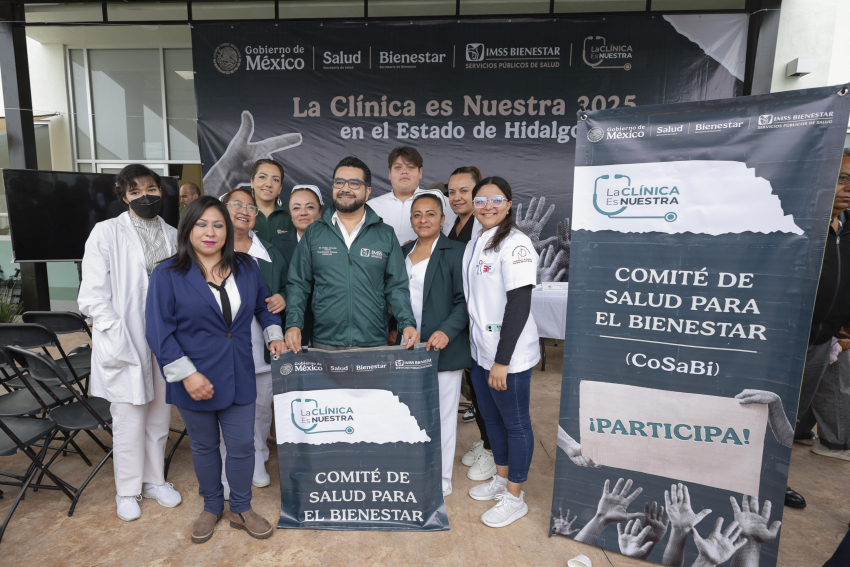 IMSS Bienestar Hidalgo da inicio al programa “La Clínica es Nuestra” 2025 para el fortalecimiento de 491 unidades de salud