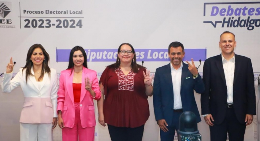 IEEH realiza Debate de Diputaciones Locales del Distrito 12 Pachuca de Soto