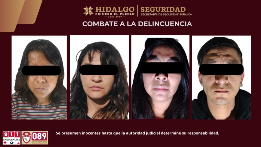 SSPH ejecuta cateos simultáneos en Pachuca y Mineral de la Reforma