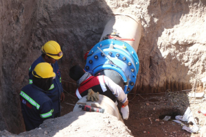 Finaliza la primera etapa de los trabajos para la rehabilitaci&oacute;n del acueducto T&eacute;llez