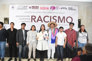 Hilda Miranda realiza foro&nbsp;&nbsp;para combatir el racismo en Hidalgo&nbsp;