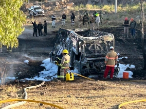 Fue controlado el incendio en una toma clandestina del poliducto Tula-Azcapotzalco