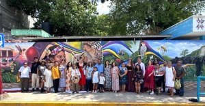 Plasman la historia de Huejutla en cinco nuevos murales