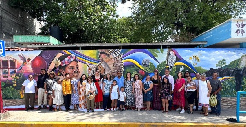 Plasman la historia de Huejutla en cinco nuevos murales