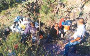 OFRECE GOBIERNO DE HIDALGO ATENCIÓN COORDINADA  A VÍCTIMAS DE ACCIDENTE EN ZIMAPÁN   