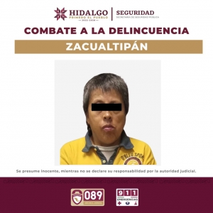 Asegura Polic&iacute;a Estatal a presunta narcomenudista&nbsp;