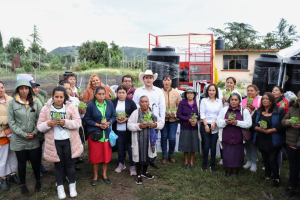 Apoya SADERH a mujeres del campo,&nbsp;con la entrega de Huertos Familiares