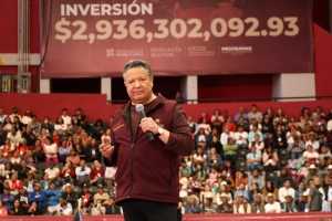 Anuncia Menchaca Salazar presupuesto histórico para sectores prioritarios