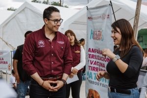 Contin&uacute;a Jorge Reyes impulsando en Pachuca las jornadas gratuitas de esterilizaci&oacute;n y vacunaci&oacute;n antirr&aacute;bica