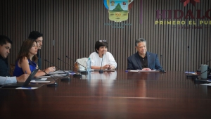 Gobierno de Hidalgo y Sedatu analizan reubicaci&oacute;n de familias damnificadas