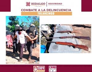 SSPH rescata a mujer privada de la libertad y detiene a su presunto agresor
