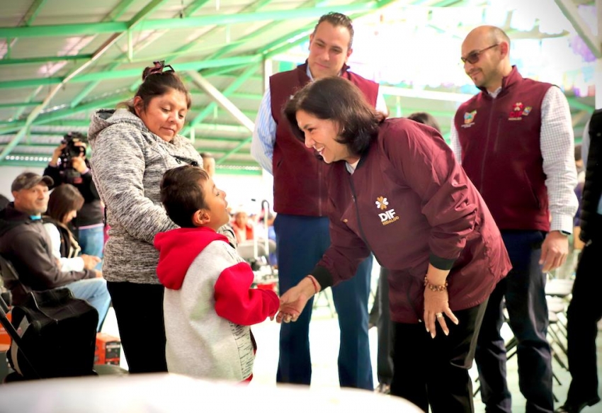 Entrega DIF Hidalgo apoyos por casi 4.5 mdp a personas con discapacidad