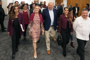 En la cuarta transformaci&oacute;n creemos en un M&eacute;xico de libertades, de justicia, con soberan&iacute;a y democracia: Claudia Sheinbaum