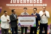 Entregan apoyos correspondientes a programas para las juventudes&nbsp;