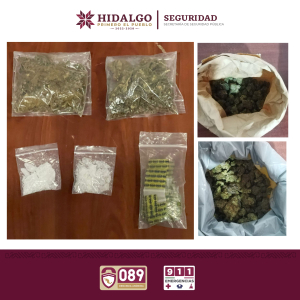 Asegura SSPH a tres sujetos por delitos contra la salud&nbsp;