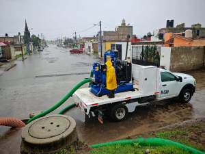 Tres órdenes de gobierno mantienen trabajos ante eventualidades climatológicas