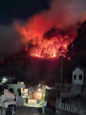 Alerta por incendios en la Sierra Gorda