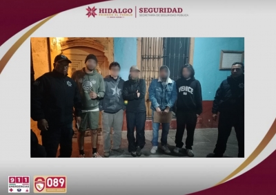 SSPH rescata a cinco personas extraviadas en Mineral del Chico