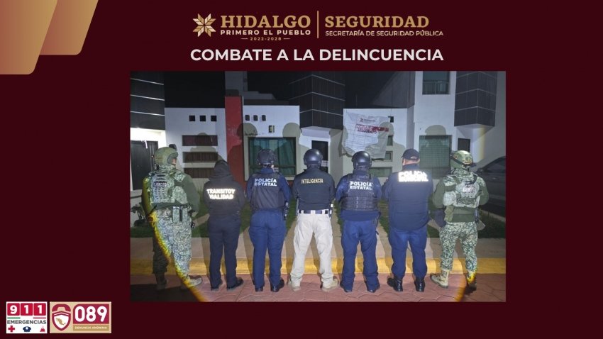 SSPH desmantela taller de regrabado y clonación de identificaciones vehiculares