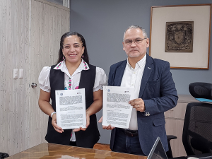 Firma IHM convenio con el Instituto de Geof&iacute;sica de la UNAM