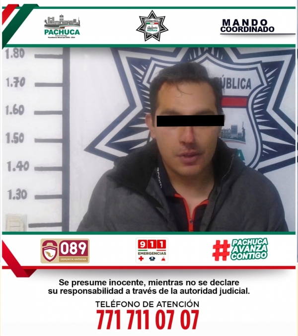 Policía de Pachuca detiene a hombre que atropelló a una oficial en Operativo Alcoholímetro