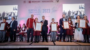 Gobierno de Hidalgo reconoce a las y los ganadores de la Olimpiada de Conocimiento Infantil