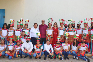 Natividad Castrejón inauguró polideportivo y edificio de Laboratorio Pesado en la UPH