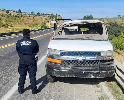 Recupera SSPH veh&iacute;culo con m&aacute;s de 2 mil litros de hidrocarburo